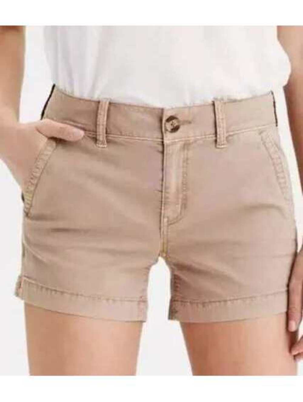 American Eagle Women’s Super Stretch Midi Shorts – Size 6